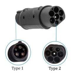 Besen Töltőcsatlakozó adapter Type 2-ről Type 1-re